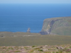 Looking at Stac Clò Kearvaig from Cnoc a' Ghiubhais . . . quite a long way to go!