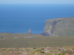 Looking at Stac Clò Kearvaig from Cnoc a' Ghiubhais . . . quite a long way to go!